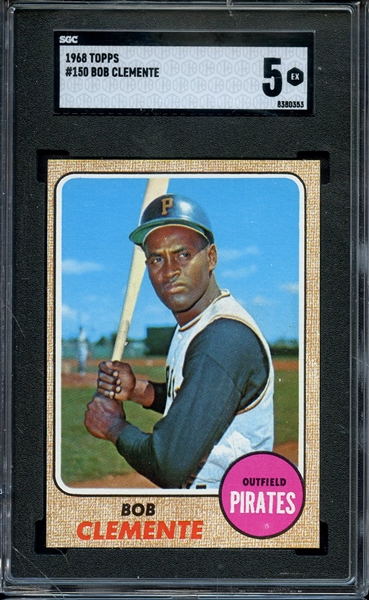 Lot Detail 1968 TOPPS 150 BOB CLEMENTE SGC EX 5