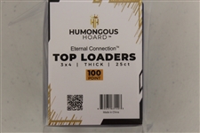 (200) Humongous Hoard 3" x 4" Premium Eternal Connection 100 Point Top Loaders