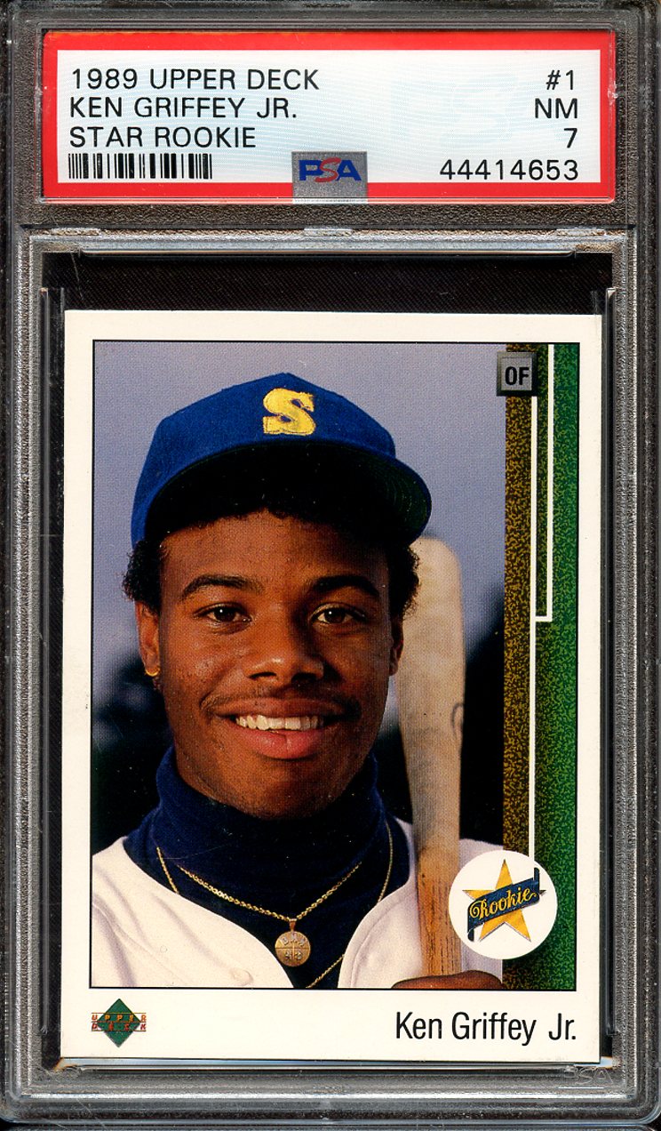 Lot Detail Upper Deck Ken Griffey Jr Star Rookie Psa Nm