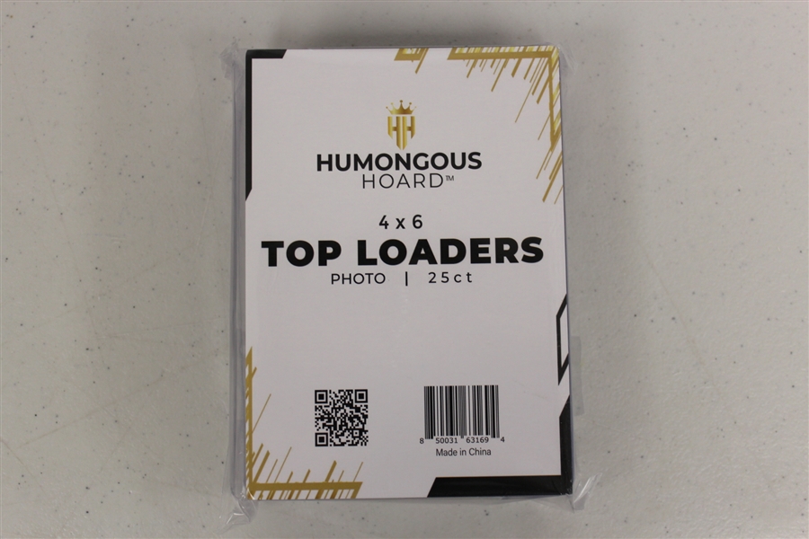 (100) 4 x 6 Humongous Hoard Photo Top Loader Pack