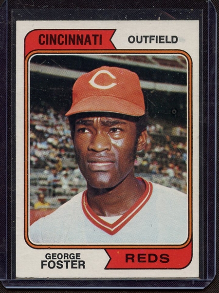 1974 TOPPS 646 GEORGE FOSTER NM-MT