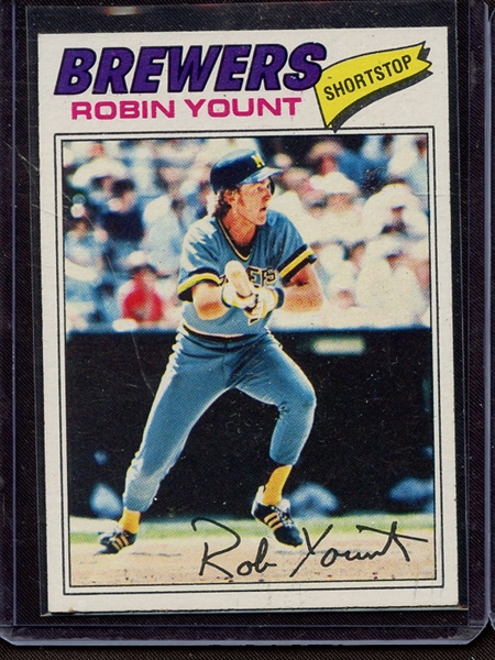 1977 TOPPS 635 ROBIN YOUNT NM