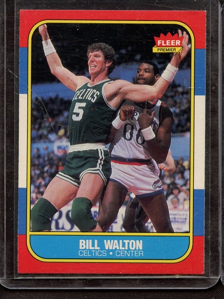 1986 FLEER 119 BILL WALTON EX-MT