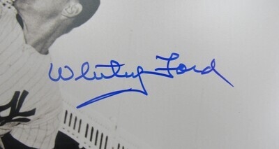 Whitey Ford Signed Auto Autograph 16x20 Photo JSA COA