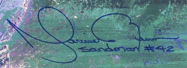 Mariano Rivera Signed Auto Autograph Framed 24x36 Bill Lopa Poster JSA BB36403