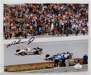 Al Unser Jr Signed Auto Autograph 8x10 Photo JSA AD34652