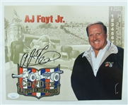 AJ Foyt Jr Signed Auto Autograph 8x10 Photo JSA AD34632