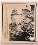Al Unser Jr Signed Auto Autograph 7x9 Photo JSA AD34744