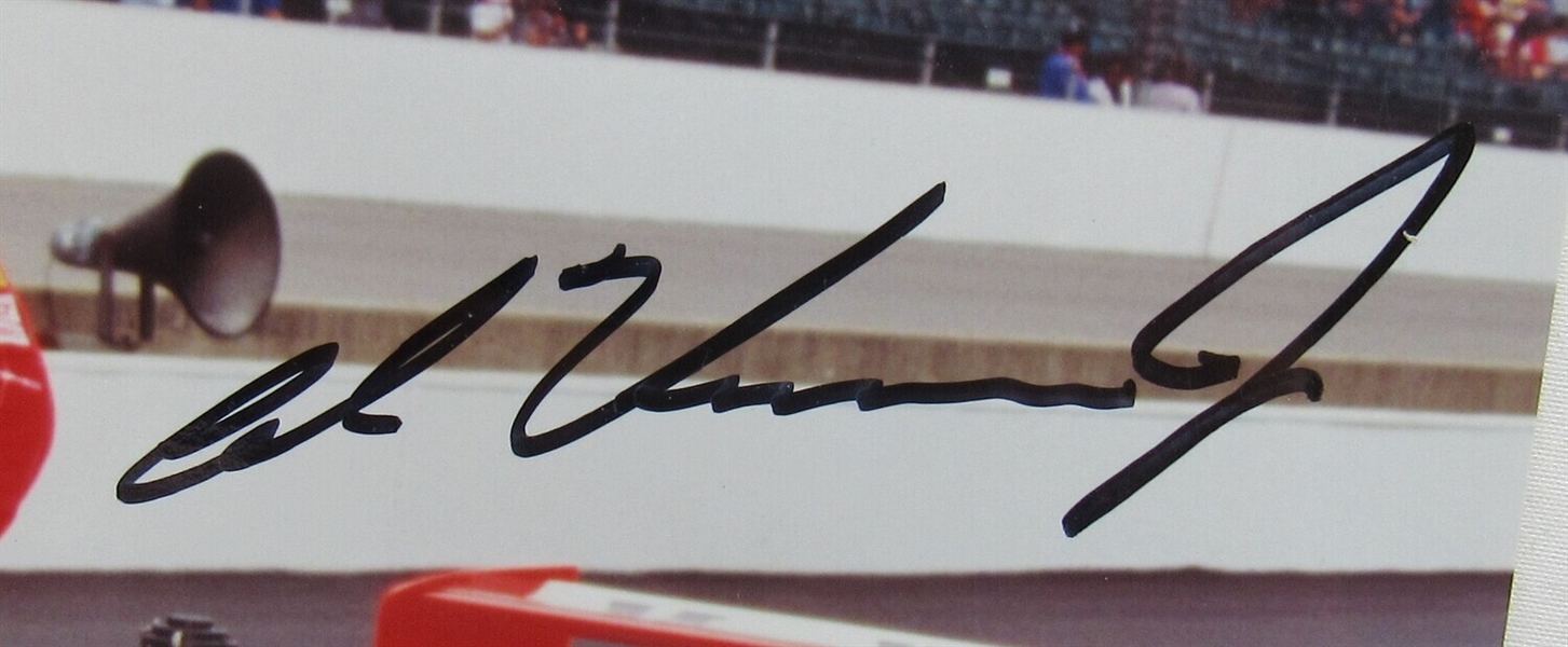 Al Unser Jr Signed Auto Autograph 8x10 Photo JSA AD34677