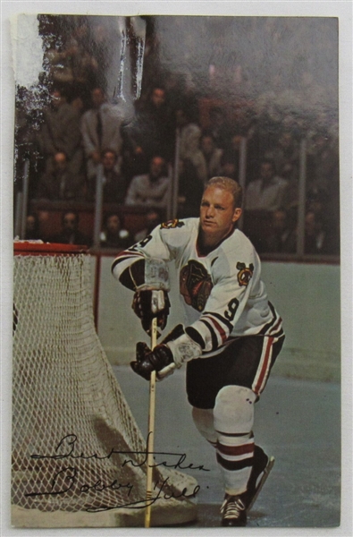 Bobby Hull Signed Auto Autograph Time Magazine Cut Cover 3/1/68 JSA AE26269