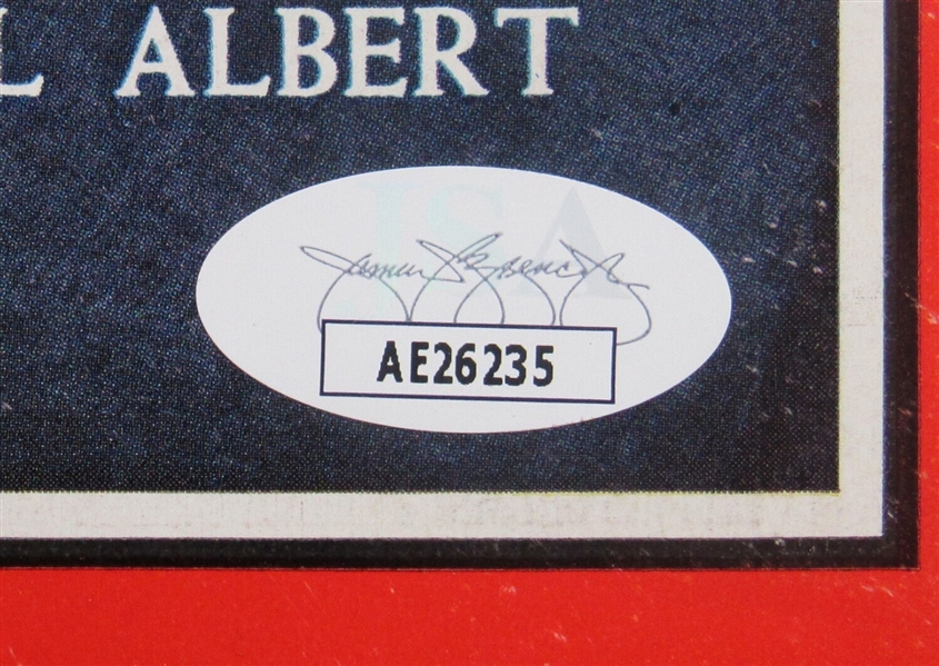 Carl Albert Signed Auto Autograph Time Magazine Cut Cover 1/15/65 JSA AE26235