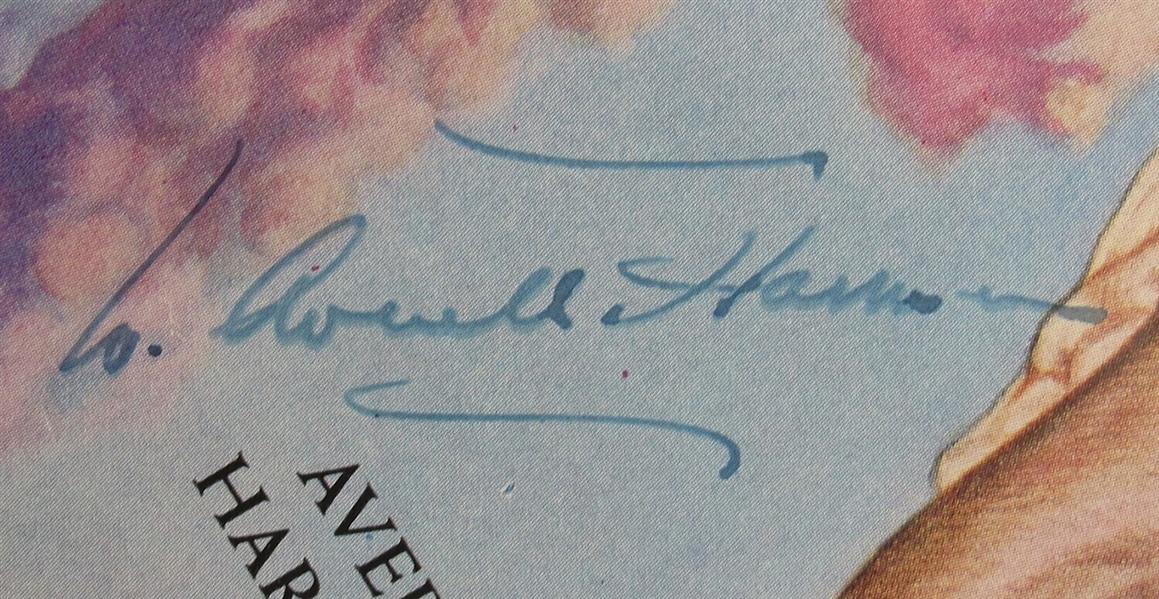 Averell Harriman Signed Auto Autograph Time Magazine Cut Cover 8/2/63 JSA AE26413