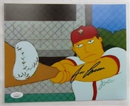 Jose Canseco Signed Auto Autograph 8x10 Simpsons Homer At The Bat Photo JSA Witness COA