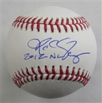 RA Dickey Signed Auto Autograph Rawlings Baseball w/ Cy Young Insc JSA Witness COA