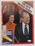 Betty Ford Signed Auto Autograph Time Magazine Cut Cover 12/17/73 JSA AE26367