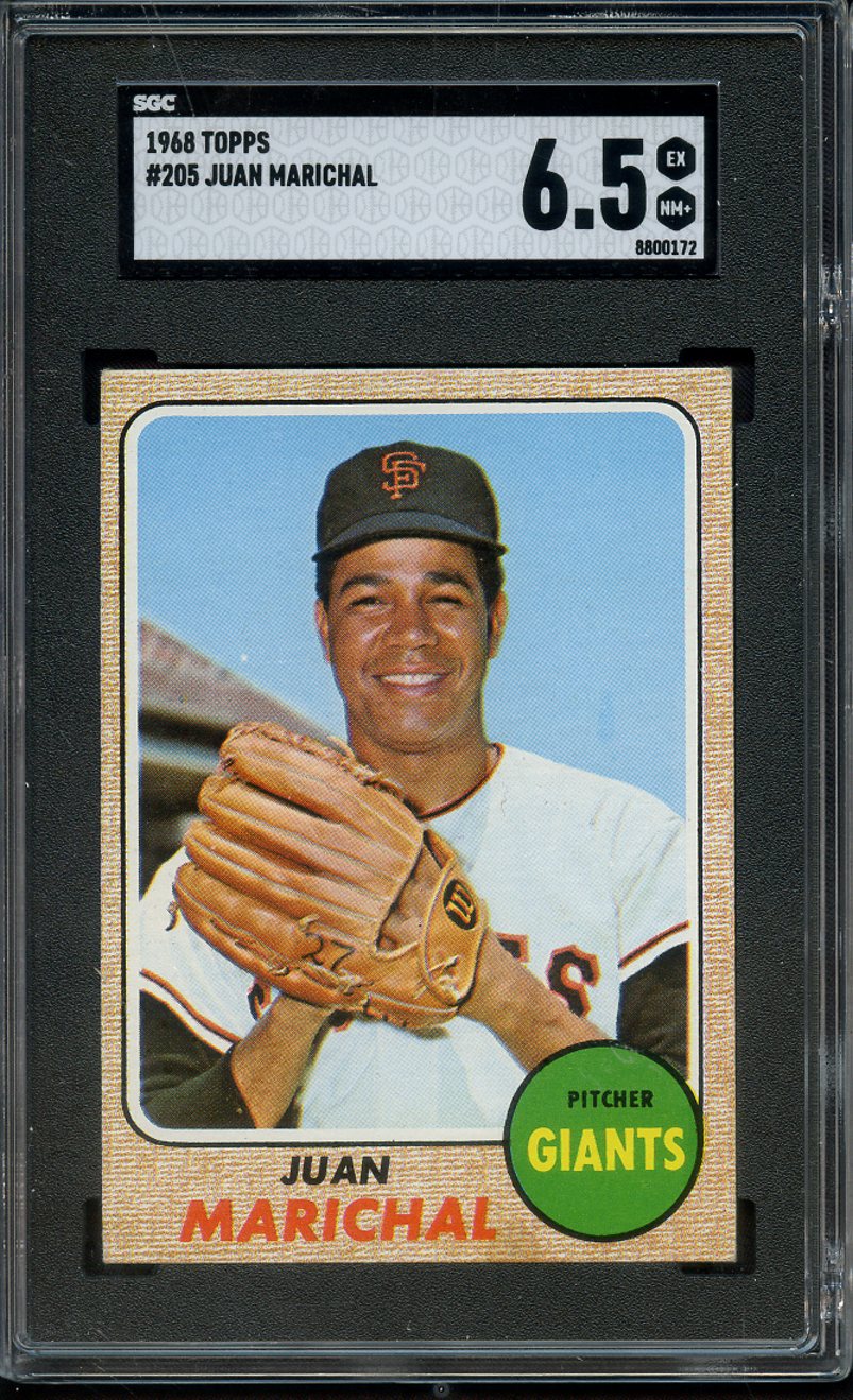 Lot Detail Topps Juan Marichal Sgc Ex Mt