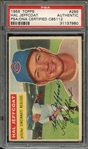 1956 TOPPS 289 SIGNED HAL JEFFCOAT PSA/DNA AUTHENTIC