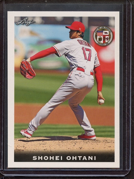 2018 LEAF NATIONAL SPORTS COLLECTORS CONVENTION ROOKIE-02 SHOHEI OHTANI
