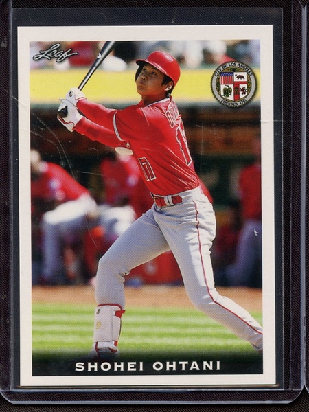 2018 LEAF NATIONAL SPORTS COLLECTORS CONVENTION ROOKIE-03 SHOHEI OHTANI