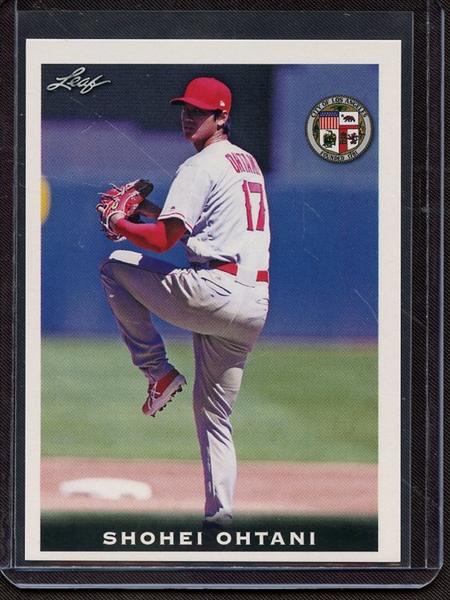 2018 LEAF NATIONAL SPORTS COLLECTORS CONVENTION ROOKIE-04 SHOHEI OHTANI