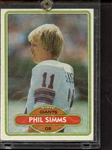 1980 TOPPS 225 PHIL SIMS