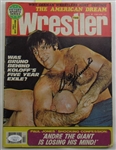 Bruno Sammartino Rocky Johnson Signed WWE WWF Magazine February 1976 JSA TT80119