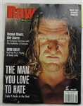 Jeff Hardy Matt Hardy Trish Stratus Signed WWE WWF Magazine June 2001 JSA TT37983