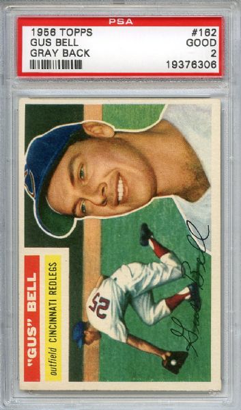 (5) 1956 Topps Baseball Card Lot All PSA Graded