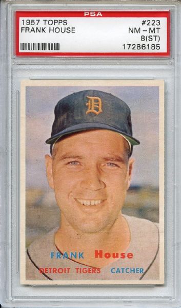 (6) 1957 Topps Baseball Card Lot All PSA Graded