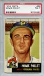 1953 Topps 83 Howie Pollet PSA NM 7