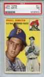 1954 Topps 11 Paul Smith PSA NM 7