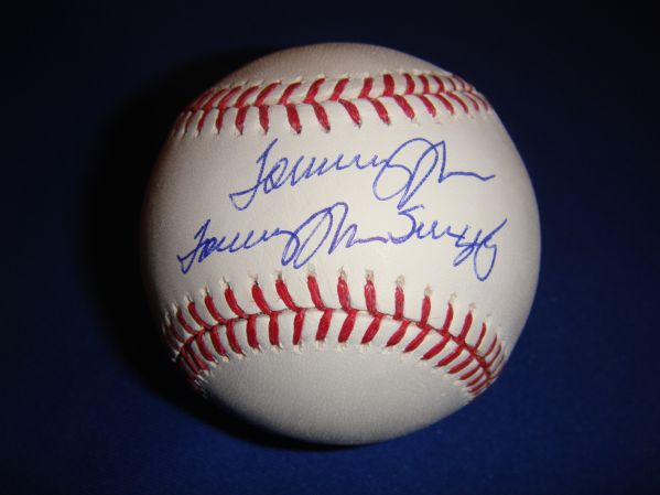 Tommy John Surgery Signed OML Baseball - Great Rare Inscription - JSA COA