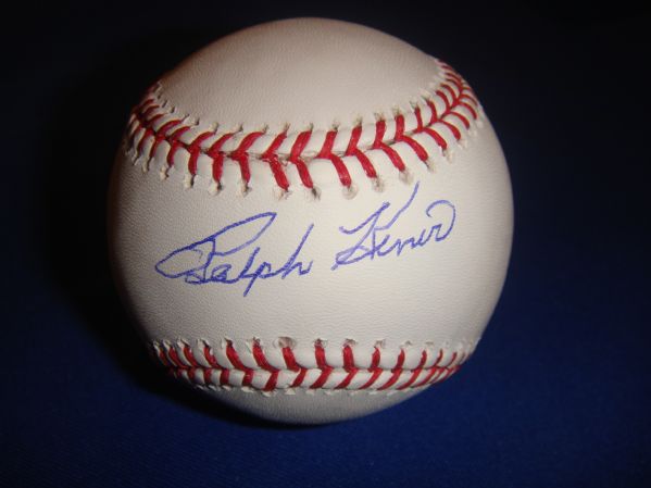 Ralph Kiner Signed MOL Baseball 7X HR Champ JSA COA