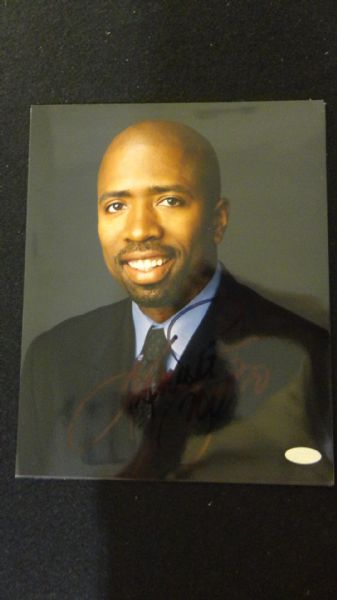 Kenny Smith Signed 8x10 Photograph Steiner