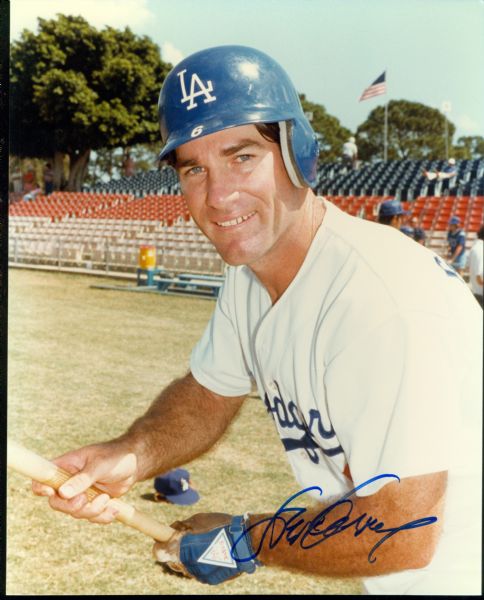 Steve Garvey Signed 8x10 Photograph Dodgers JSA