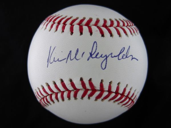 Kevin McReynolds Signed OML Baseball PSA/DNA