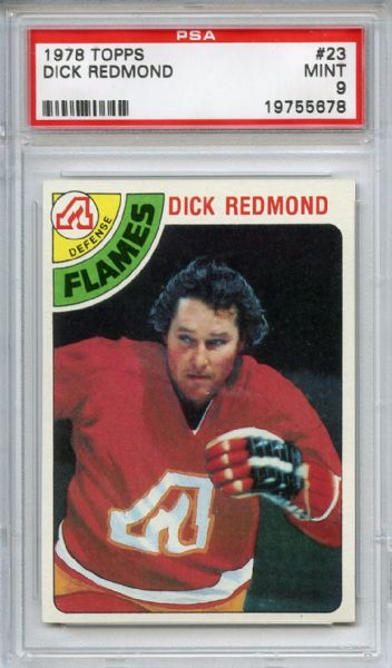 1978 Topps 23 Dick Redmond PSA MINT 9
