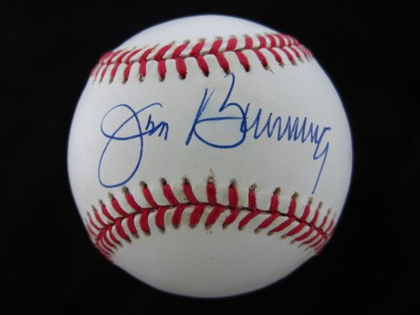 Jim Bunning Signed OAL Baseball PSA/DNA