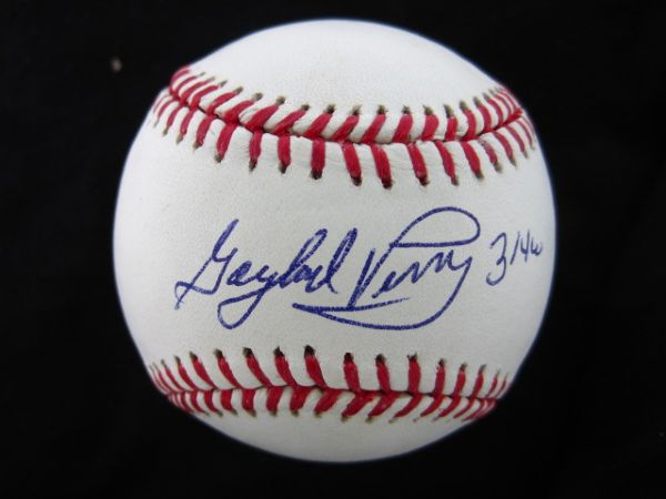 Gaylord Perry Signed 314 W OML Baseball PSA/DNA