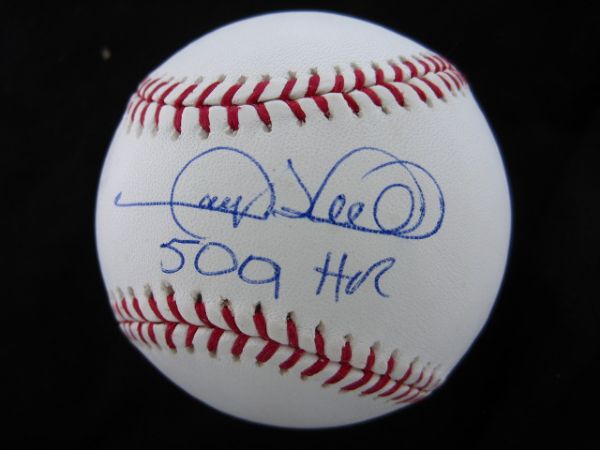 Gary Sheffield Signed 509 HR OML Baseball PSA/DNA
