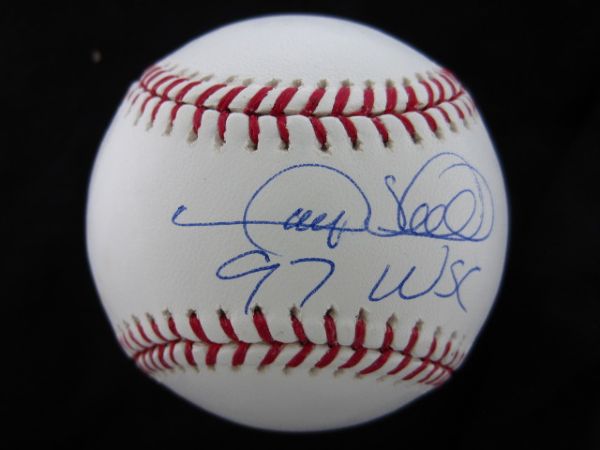 Gary Sheffield Signed 97 WSC OML Baseball PSA/DNA