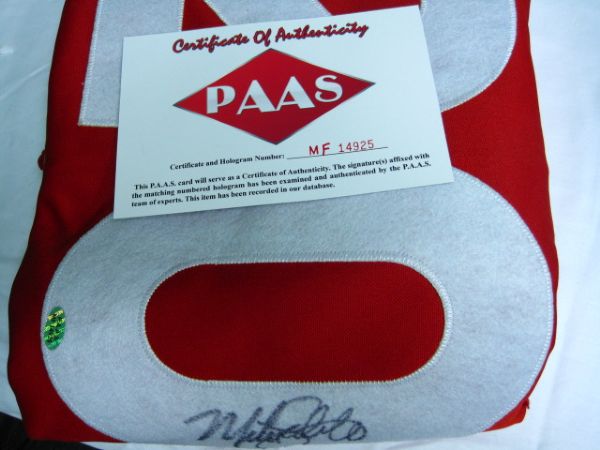 Mike Schmidt Signed Jersey PAAS Authenticated