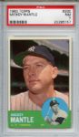 1963 Topps 200 Mickey Mantle PSA NM 7