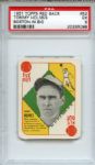 1951 Topps Red Back 52 Tommy Holmes Boston in Bio PSA EX 5