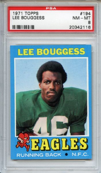 1971 Topps 194 Lee Bouggess PSA NM-MT 8