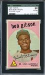 1959 Topps 514 Bob Gibson Rookie SGC EX/MT 80 / 6
