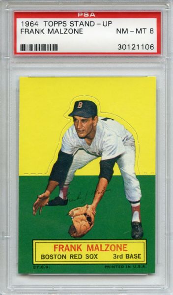 1964 Topps Stand-Up Frank Malzone PSA NM-MT 8