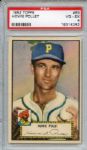 1952 Topps 63 Howie Pollet Red Back PSA VG-EX 4