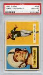 1957 Topps 124 Tommy McDonald Rookie PSA NM-MT 8