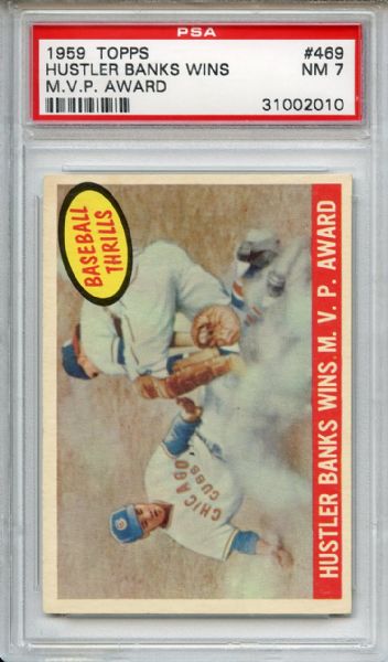 1959 Topps 473 Mike Fornieles PSA NM 7